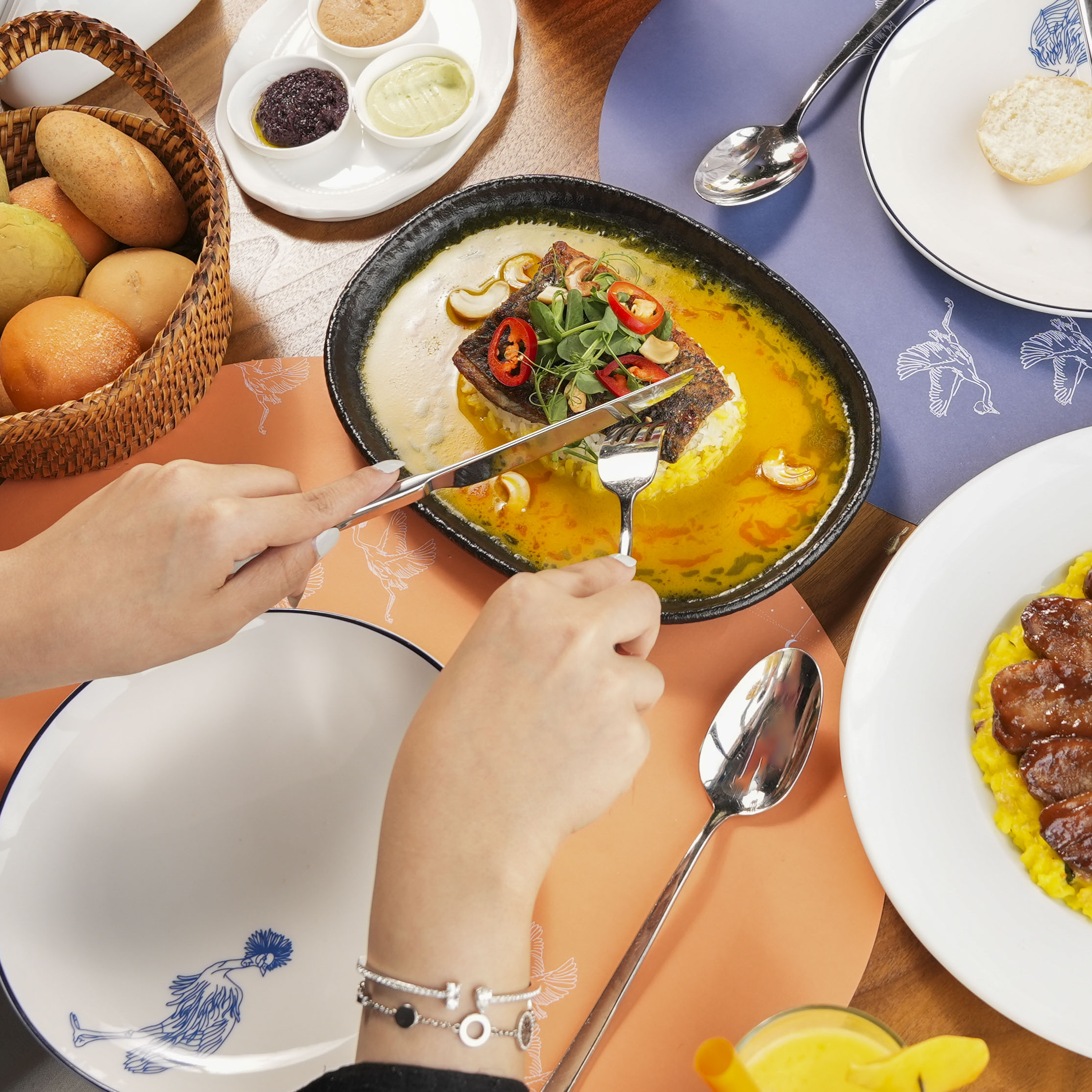 Carefully curated dining experiences.